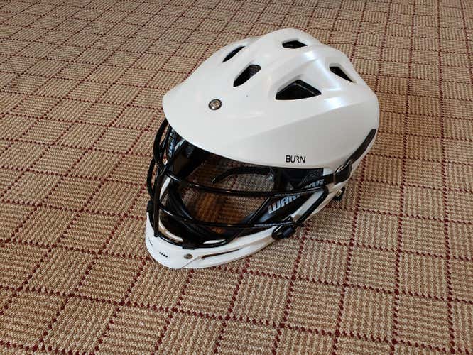 White Used Youth Player's Warrior Burn Helmet