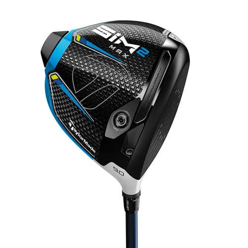 New TaylorMade Right Handed SIM2 Max Driver Regular Flex 9 Loft