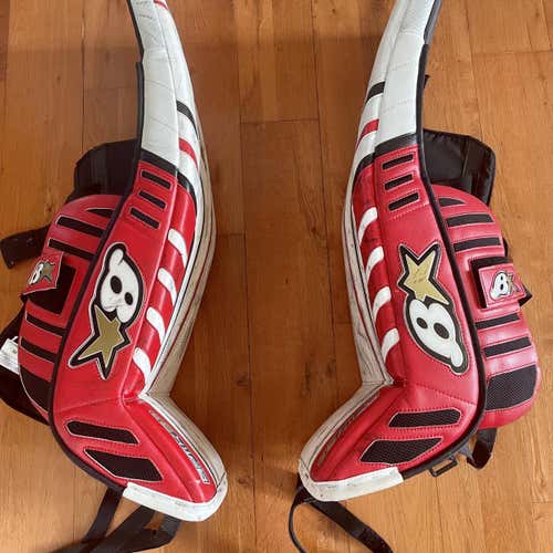 Red Intermediate 32" Regular Optik  Goalie Full Set