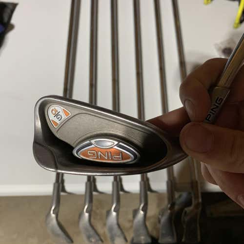 Men's Left Hand G10 Regular Flex Steel Shaft Iron Set