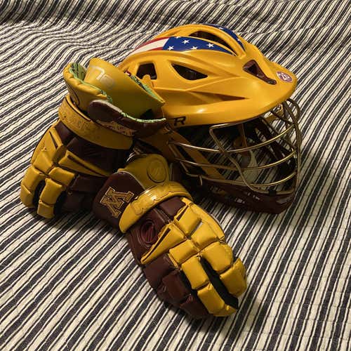 Custom R Minnesota Helmet