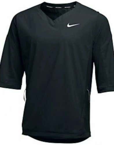 Nike Hot Baseball Jacket 3/4 Sleeve Team XXL 897383-010 black NWT $85