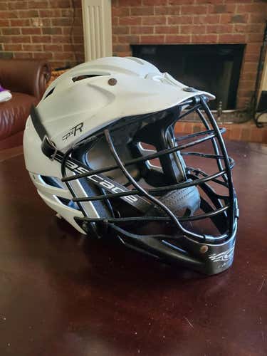 White Used Adult Player's Cascade CPX-R Helmet