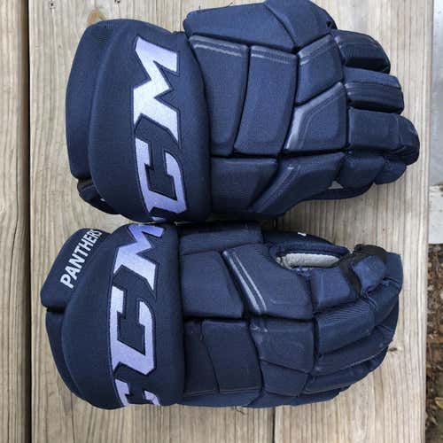 Blue Senior CCM HGCL 14" Pro Stock Gloves