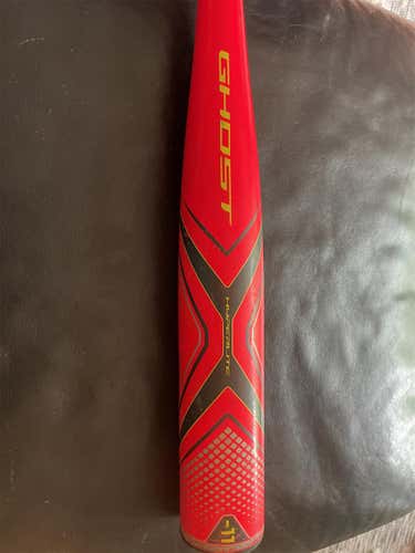 Kid Pitch (9YO-13YO) 2020 Composite Ghost X Hyperlite (-11) 20 oz 31" Bat