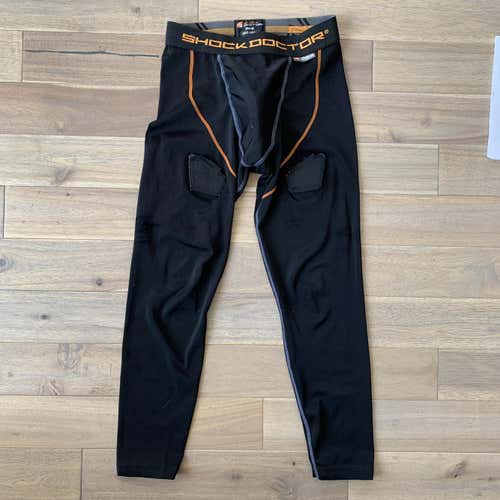 Shock Doctor Compression Pants with Bio flex Cup - Senior Size Small