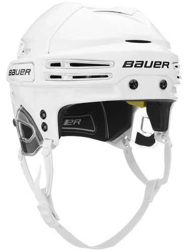 White Used Medium Bauer Re-Akt 75 Helmet