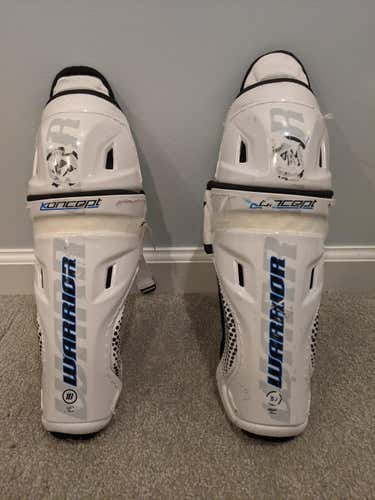 Used Warrior Koncept 10 inch Shin Pads