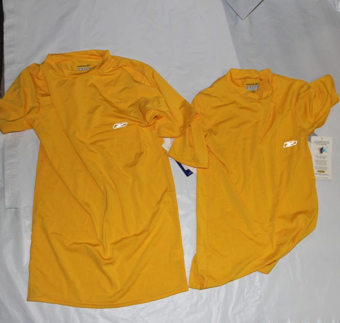New Reebok 2 pc lot S and M   men's NEW