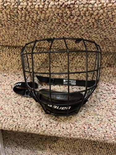 Black Used Medium Bauer Profile II  Helmet