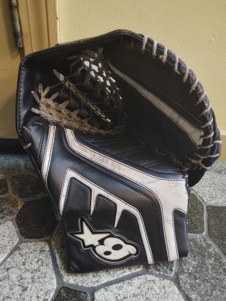 G-Netik 4 Glove and Blocker Senior Regular Custom Black Used