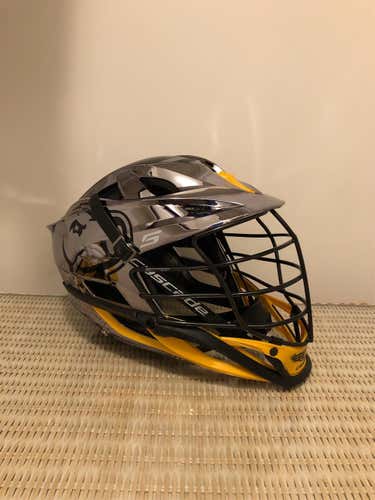 Silver Used Player's Cascade S Helmet