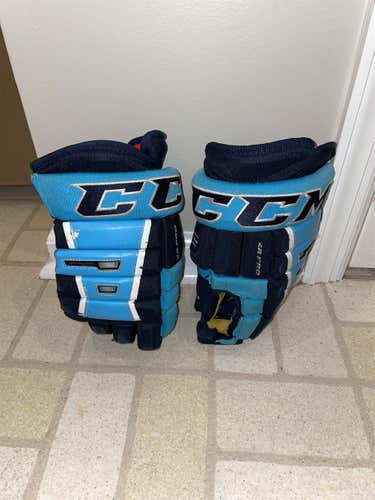 Blue Senior CCM 4R Pro 14" Gloves
