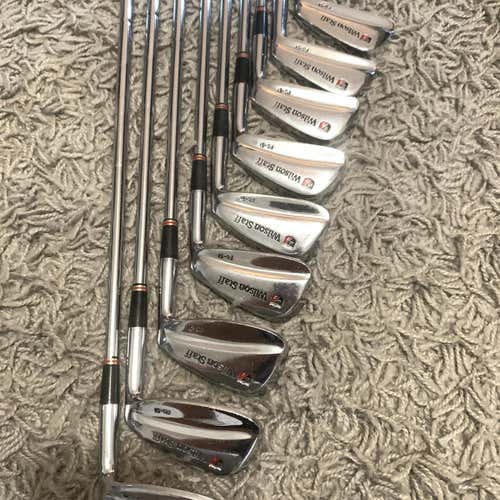 Men's Right Handed FG-51 Tour Blade Stiff Flex Steel Shaft Iron Set
