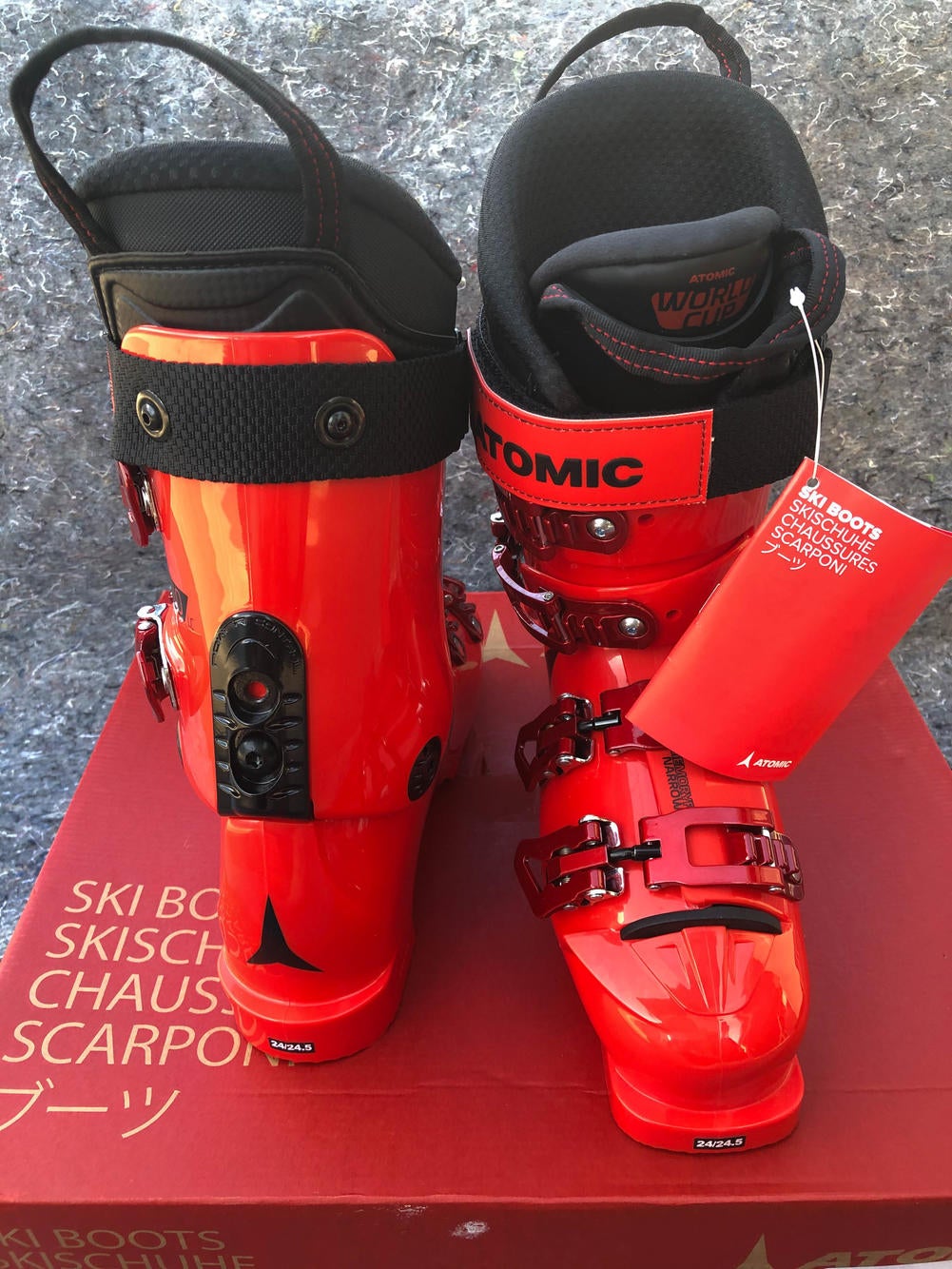 2021 Atomic Redster STI 110 Ski Boots NEW! Size 24.5