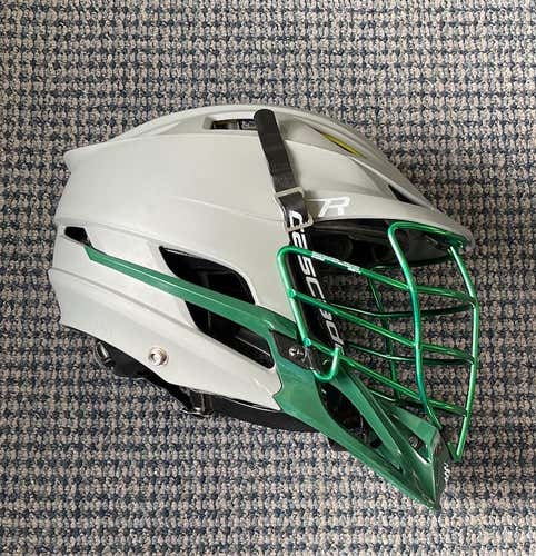 Gray w/ Chrome Green Mask Cascade R