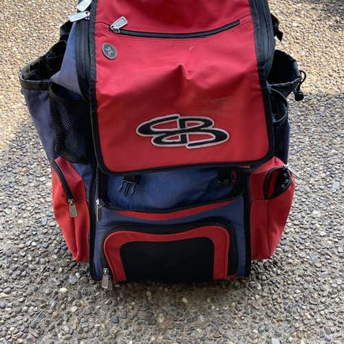 Red Used Boombah Bat Bag