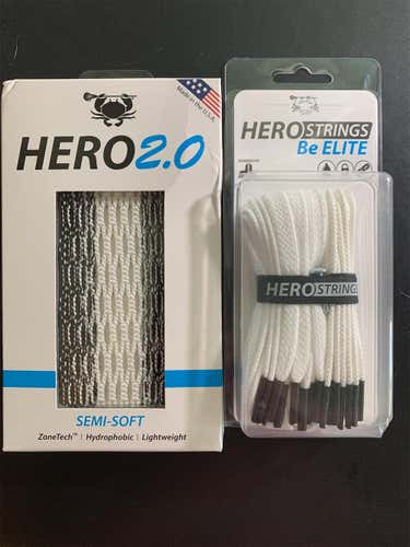 Hero 2.0 Semi Soft White  And Black