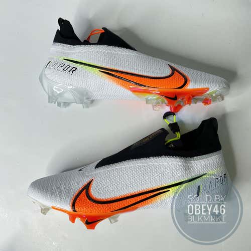 Nike Vapor Edge Elite 360 Premium White  Soccer Cleats 11