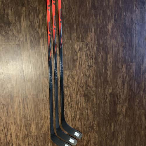 3 Pack NEW Bauer Vapor Flylite League Sticks P88 87 Flex Left Handed