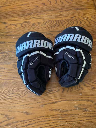 Black Junior Warrior Covert QRL 12" Gloves