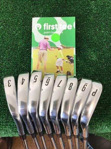 King Cobra Pro CB Forged Iron Set 3-PW Precision Rifle X Stiff Steel Shafts