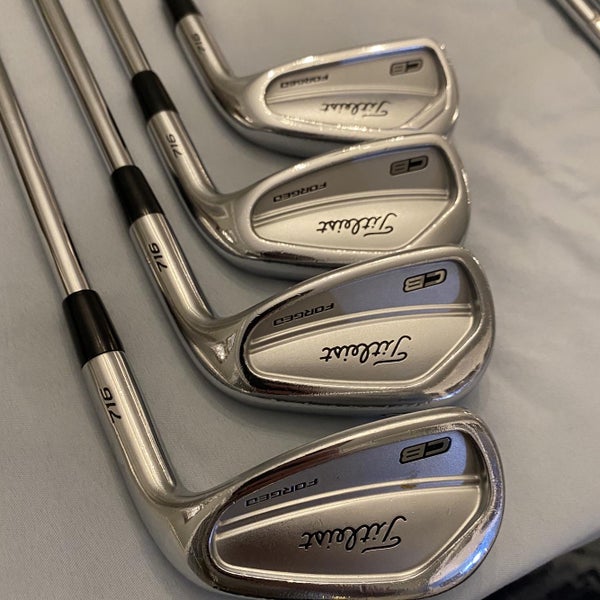 Men's Right Handed CB 716 Stiff Flex Steel Shaft Iron Set