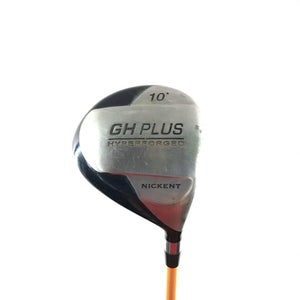 Used Nickent Gh Plus 10.0 Degree Graphite Regular Golf Drivers