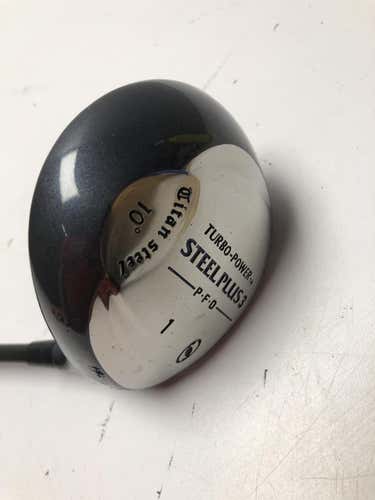 Used Turbo-powe Steelplus3 10.0 Degree Graphite Regular Golf Drivers
