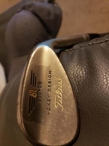 Used Men's Titleist Right Handed BV Vokey Wedge Wedge Flex 60 Degree Steel Shaft