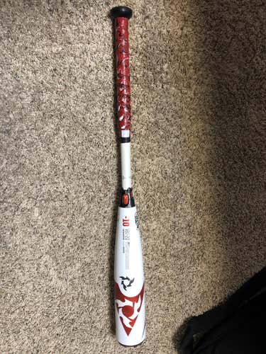Used Kid Pitch (9YO-13YO) USSSA Certified 2020 DeMarini Alloy Voodoo Bat (-10) 19 oz 29"