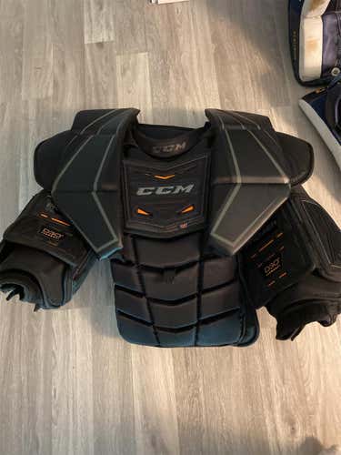 CCM Premier Pro Chest And Arm Protector - The Goalie Crease Spec, Used 3 Times