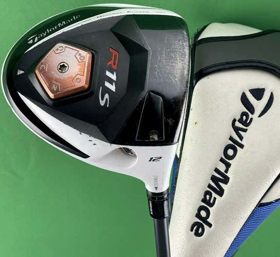 TaylorMade R11s Driver 12* Regular R-Flex Aldila RIP Phenom 60 + Headcover #2256
