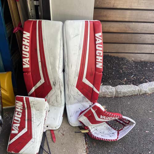 Red Senior 34" Regular Ventus SLR Pro Stock Goalie Full Set