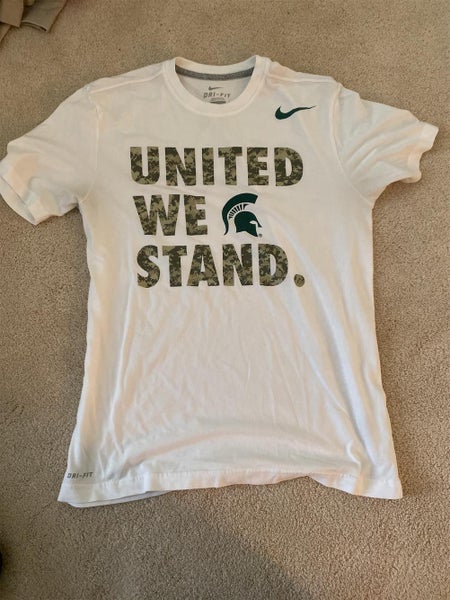 Michigan State White Adult Medium Nike Shirt