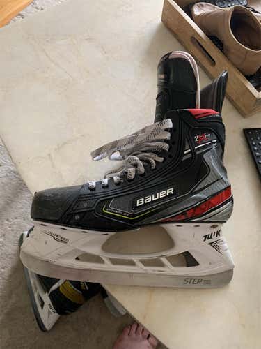 Custom NYLANDER Bauer Vapor 2X Pro Regular Width PRO Stock Size 6.5 Hockey Skates