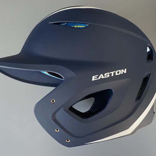 New Navy Easton Batting Helmet
