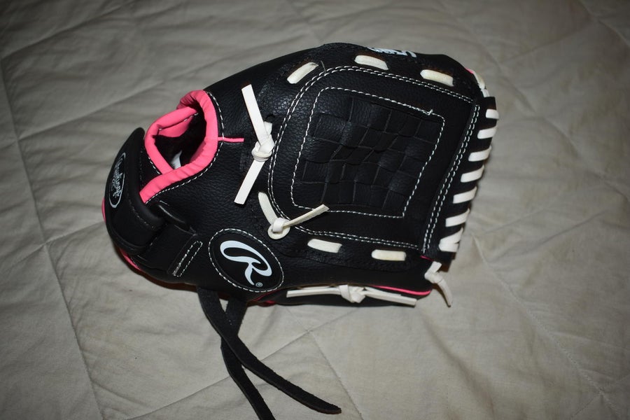 Rawlings Players Series PL10BP 10 Inch Girls Pink Baseball Softball Glove