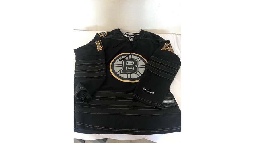 Boston Bruins Seguin Black Men's Used Adult XL Reebok Jersey Pro Stock