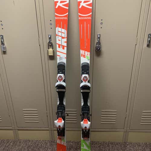 Used  Racing Hero FIS SL Pro With Bindings Max Din 15 Skis