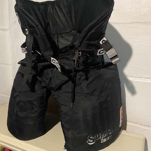 Black Senior Medium CCM Hockey Pants