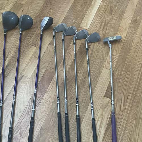 Junior Right Handed 8 Pieces Clubs (Full Set)