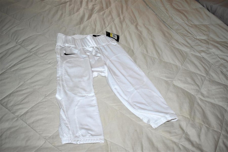 NEW - Nike Vapor Varsity Mesh Performance Football Pants, White, Small - NWT