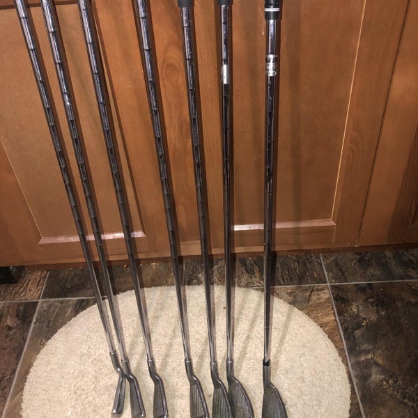Men's Left Hand Tommy Armour 845 Sliver Scotts Stiff Flex Steel Shaft Iron Set