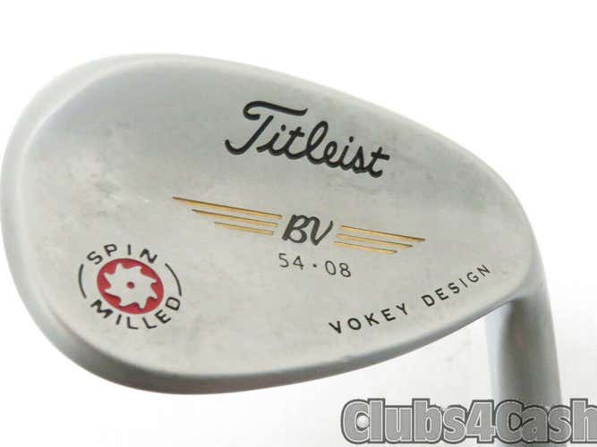 Titleist Vokey BV Spin Milled Wedge Original SM  54.08 SAND 54* .. LooK