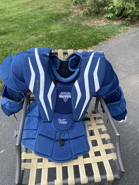Toronto Maple Leafs Used Senior XL Vaughn Ventus LT98 Goalie Chest Protector Pro Stock