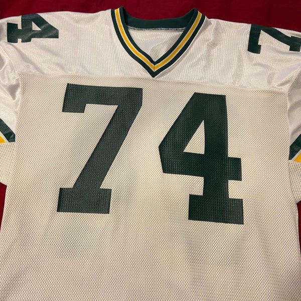 Vintage 80's Green Bay Packers #74 NFL Ripon Football Size 48 Long