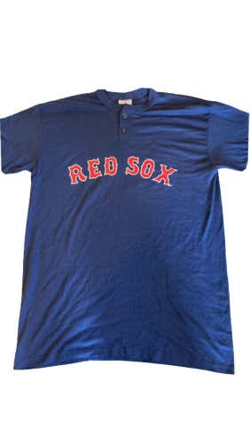 New W/O Tags Majestic Boston Red Sox Team T Shirt #12 Sz. L