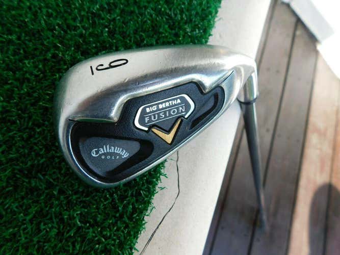 Callaway Big Bertha FUSION 9-Iron w/ RCH System 75i Firm Flex Shaft