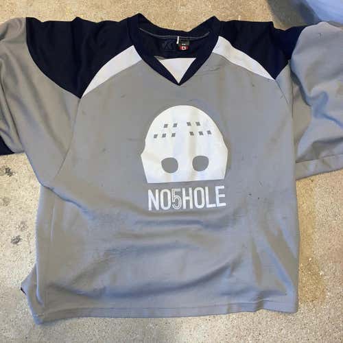 Gray Adult Goalie Cut Other Jersey